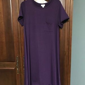 Purple M Lularoe Carly—Like New!!